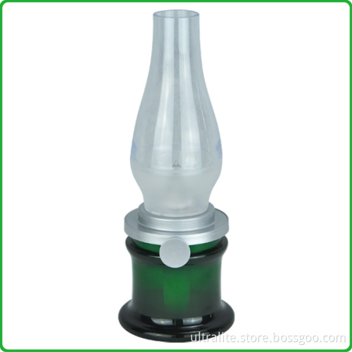 Imitate Kerosene Lamp Design Vintage Innovative Led Night Light Sensor With Blowing